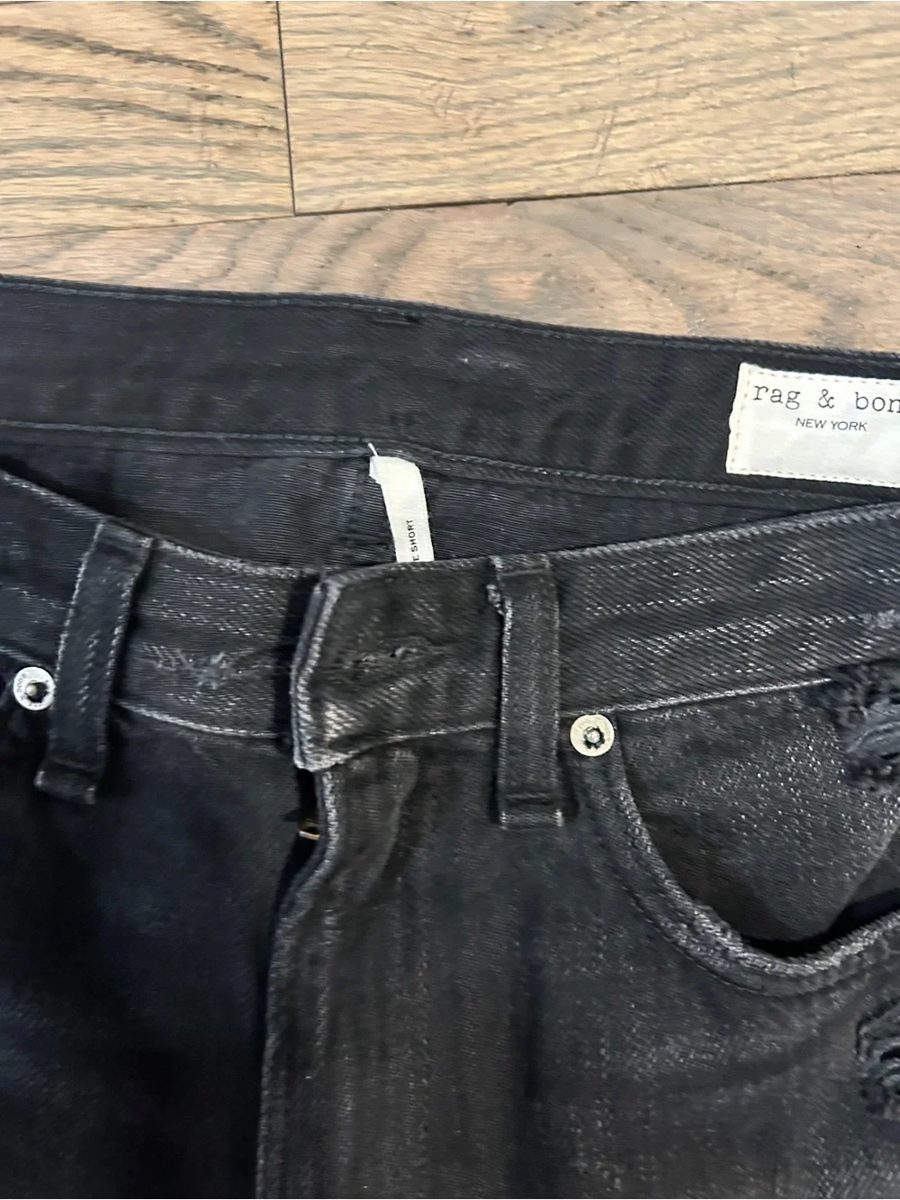 ✨Rag & Bone Tattered Shorts maya high rise short summer size 28